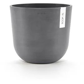 Ecopots Oslo Ø 25 x 21,8 cm Grau