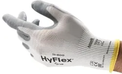 Ansell HyFlex® 11-800 Handschuh, PSA Kategorie 2, grau-weiß 11800100 , 1 Paar, Größe 10