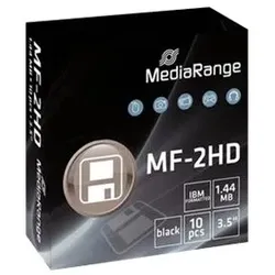 MEDIARANGE 10 x Diskette - 1.44 MB - Schwarz