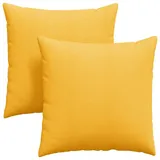 vidaXL Sofakissen 60 x 60 cm Gelb