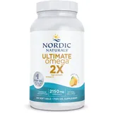 Nordic Naturals, Ultimate Omega 2X, 2150mg Omega-3, Zitrone, 120 Weichkaspeln