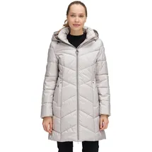 Betty Barclay Damen Outdoorjacke mit Abnehmbarer Kapuze 42, Silver Cloud - 42