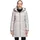 Betty Barclay Damen Outdoorjacke mit Abnehmbarer Kapuze 42, Silver Cloud - 42