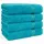 hammetex Handtuchset 4-tlg. blau