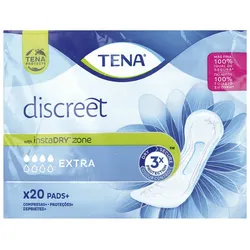 Normal-Binden ohne Flügel Tena Discreet Extra 20 Stück