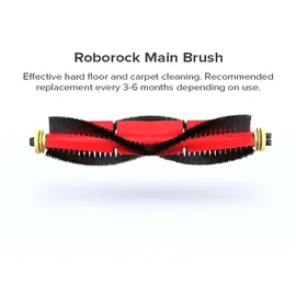 Xiaomi Originale Turbo-hauptbürste für Roborock S5, Max, S50, S55, S6, S6 Maxv