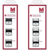 PREMIUM MAGNET AUFSTECKKAMM - SET 1.5MM,3MM,4.5MM