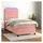 vidaXL Boxspringbett 100 x 200 cm Rosa