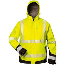 Elysee Warnschutz-Softshelljacke Melvin Gr.L gelb/schwarz