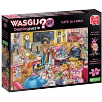 JUMBO Spiele Jumbo Puzzle Wasgij Destiny 27 Café to Latte! 1000 Teile
