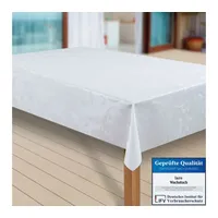 Laro Wachstuch-Tischdecke Abwaschbar Garten-Tischdecke Wachstischdecke PVC Plastik-Tischdecken Eckig Meterware