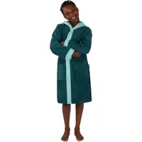 Normani Frottee Kinderbademantel aus Bio-Baumwolle in Blau | Gr.: