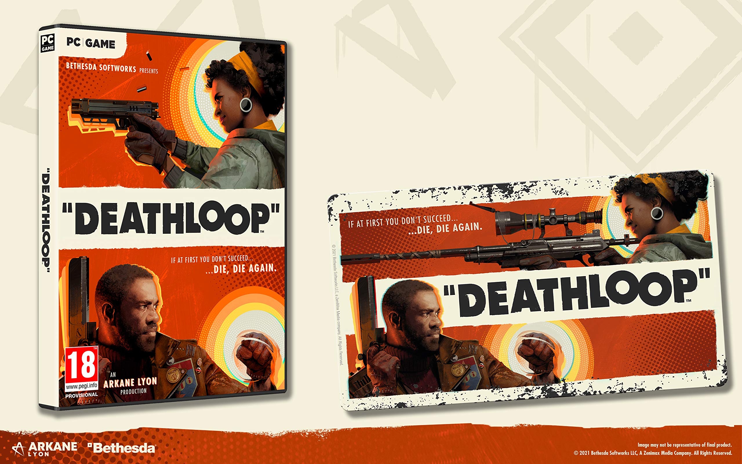 Deathloop with Steel Poster (Exclusive to Amazon.co.UK) (Windows 8)