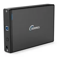 Sonnics 4TB Externe Festplatte Schwarz USB 3.0, hohe Geschwindigkeit, für Xbox One/PS4/Windows-PC/Mac