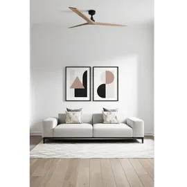 FARO Klim L 150 cm Deckenventilator Schwarz/Eiche