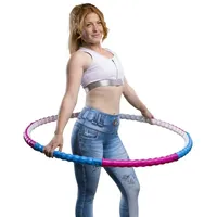 Hoopomania Hula-Hoop-Reifen Hoopomania Body Hoop, Hula Hoop mit 77 Massagenoppen, 0.95kg