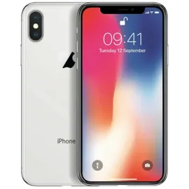 Apple iPhone X 256 GB Silber