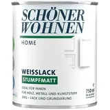 SCHÖNER WOHNEN-Farbe Home Weißlack 9441.0750.0000 (Reinweiß, 750 ml, Stumpfmatt)