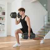 Hantelset Verstellbar 30 Kg Kurzhantel Set Kurzhanteln Langhanteln Hanteln Set Für Krafttraining