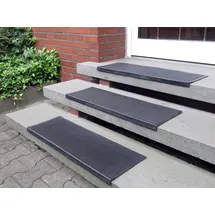 Andiamo Stufenmatte 25 x 75 cm Schwarz