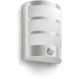 Philips Außenwandleuchte Python edelstahl