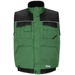 Winter Weste "DUST" Outdoor - XL - farngrün/schwarz