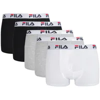 Fila Herren Boxershort 5er Pack - Logobund, Urban, Stretch,