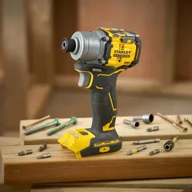 Stanley FATMAX SFMCF830B-XJ, Schlagschrauber, Pistolengriff, Schwarz, Gelb, Bürstenlos, 3200 RPM, 1400 RPM