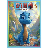 dhamma verlag Dino Malbuch ab 4 Jahren