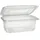 Papstar Verpackungsbecher mit Klappdeckeln 50 St. Transparent