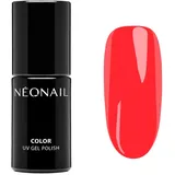 NeoNail Professional NEONAIL SUMMER COLLECTION UV-Nagellack Glowing Coral 7.2 ml Rot