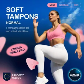 MY.SIZE Mini Tampons fadenlos 20 St.
