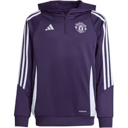 adidas Manchester United Trainings-Hoodie Kinder JP3243 - aurora plum/white 128