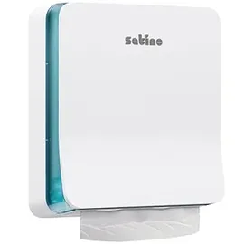 Satino Papierhandtuchspender HYGINITY Interfold S PT2 System 333412 weiß Kunststoff, 1 St.