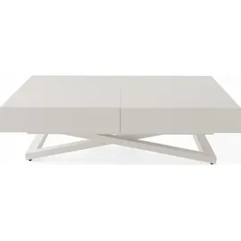 WFL GROUP Cavetta Beige Holz 120 x 80 x 76 cm