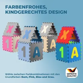 SPIELWERK Spielwerk® Puzzlematte Bunt