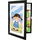 Relaxdays Bilderrahmen Kinder schwarz A4 3 St.