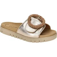 Gabor 83.745 Damen Pantoletten - Pantolette grau Freizeit NEU - Grau - 36