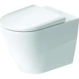 Duravit D-Neo Stand-WC mit WC-Sitz Weiß spülrandlos