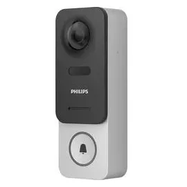 Philips WelcomeEye Link Video-Türsprechanlage WLAN Komplett-Set Grau-Schwarz