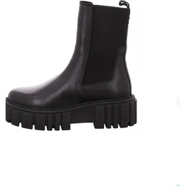 Marc O'Polo Christel Chelsea-Boot aus Rindleder mit profilierter Bulky-Sohle - schwarz, Größe 40 EU