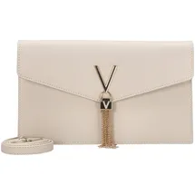Valentino Luxe Umhängetasche Kunstleder Beige/Weiß
