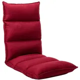 vidaXL Bodenstuhl Faltbar Polyester 325243 0 x 0 x 0 cm Weinrot