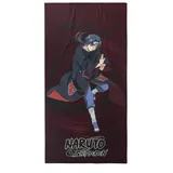 Cerdá Naruto Handtuch 70 x 140 cm granatrot und schwarz