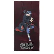 Cerdá Naruto Handtuch 70 x 140 cm granatrot und schwarz