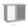 kochstation Eckunterschrank KS-Samos 110 x 60 x 85 cm Lila