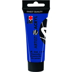 Marabu 122055958 Marabu Artist Acryl 958, 22 ml, ultramarinblau