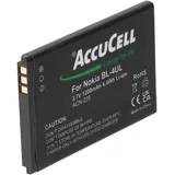 AccuCell Li-ion-Akku passend für den Nokia Akku BL-4UL und Nokia Lumia 225, Asha 225 sowie alle baugleichen