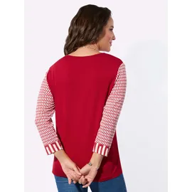 Casual Looks 3/4-Arm-Shirt Rot 54