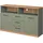 OTTO home Sideboard Ribe 130 x 80 x 35 cm Grün